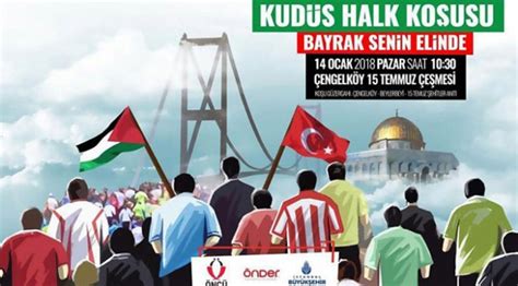 K­u­d­ü­s­ ­H­a­l­k­ ­K­o­ş­u­s­u­ ­y­a­r­ı­n­ ­İ­s­t­a­n­b­u­l­­d­a­ ­y­a­p­ı­l­a­c­a­k­